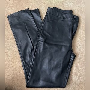 Free People faux leather pants